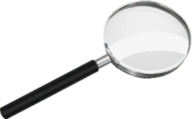 虫眼鏡イラスト