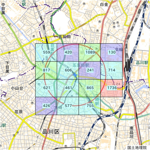 19年最新版 Jr山手線沿いのマンション相場は 五反田のマンション相場を徹底分析 Howmaマガジン