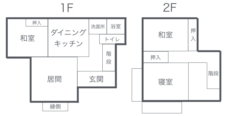 クレヨンしんちゃん野原家の間取図