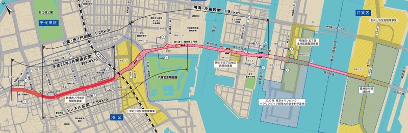 環状2号線 新橋 豊洲間の暫定開通 Howmaマガジン 環状2号線 新橋 豊洲間の暫定開通 Howmaマガジン