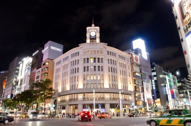 中央区銀座の景観